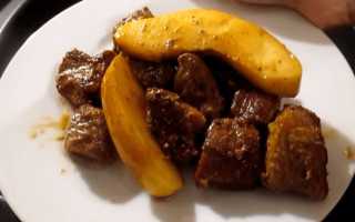 Мясо с айвой — 7 рецептов приготовления в духовке, в казане и мультиварке