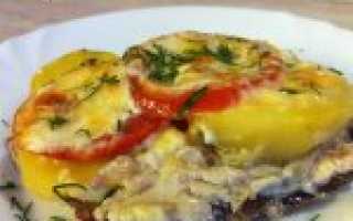 Мясо по-французски с картошкой для большой компании