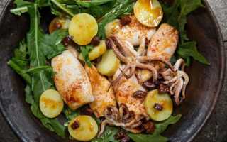 Жареные кальмары рецепт с фото очень вкусный с картошкой