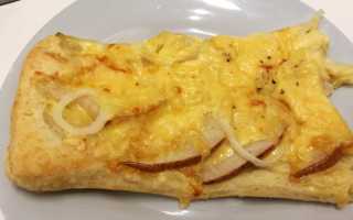 Лучшая пицца с грушей и сыром дор блю — Scrocchiarella