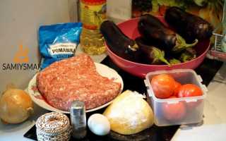 Лодочки из баклажанов с куриным фаршем под сыром, запеченные в духовке
