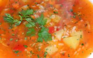 Вегетарианский томатный суп с рисом — пошаговый рецепт с фото, как вкусно приготовить с томатной пастой и картошкой без мяса